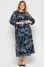 Dress "Yaroslava" blue