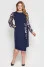 Платье «Катюша» синего цвета Платье «Катюша» синего цвета