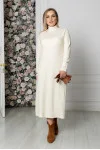 Платье «Ева» молочного цвета Платье «Ева» молочного цвета