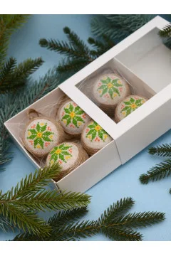 Christmas tree bauble set 