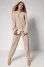 Pearl-colored Verdi suit