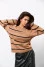 Jumper "Kasiana" camel with black