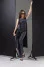 Rango graphite vest and top set