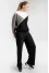 Jumper "Vine" black and white