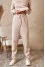 Pearl-colored "Clirde" pants