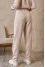 Pearl-colored "Clirde" pants