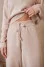Pearl-colored "Clirde" pants