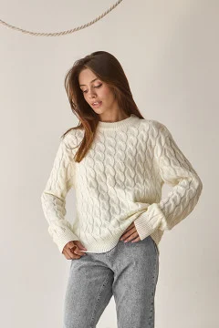 Milk-colored jumper 