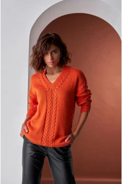 Orange jumper 