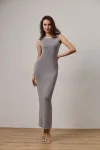 Finnigan dress in steel color