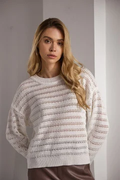 Milk-colored Dakota jumper