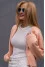 Peach-colored Valensa cardigan