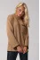 Sweater "Alexa" sand color with black