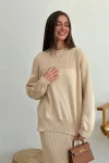 Beige sweater "Katrin"