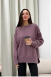 Freesia-colored sweater "Mia"