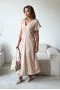 Dress "Celeste" beige