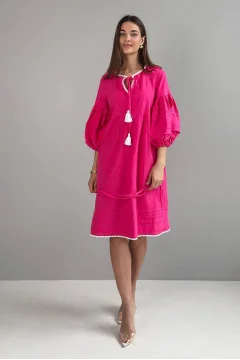 Dress "Melira" raspberry color