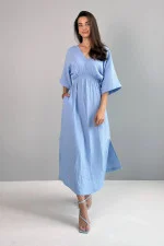 Dress "Atika" blue