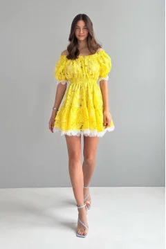 Dress "Lilibel" yellow