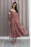 Dress "Christ" cappuccino color