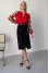 Blouse "Rosario" red