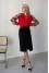 Blouse "Rosario" red