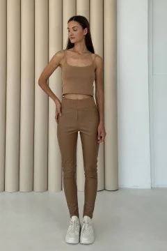 Paige leggings in ochre
