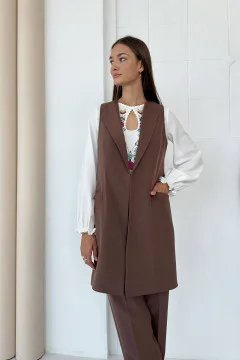 Brown Burrow vest