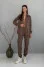 Sandro suit in mocha color