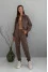 Sandro suit in mocha color