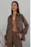 Sandro suit in mocha color