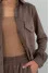 Sandro suit in mocha color