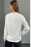 Sweatshirt "Floretta" milky color with print