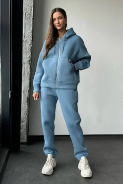 Light blue tracksuit 