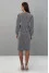 "Claudia" suit in graphite color