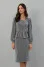 "Claudia" suit in graphite color