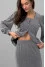 "Claudia" suit in graphite color