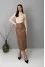 Ochre-colored skirt