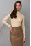 Ochre-colored skirt