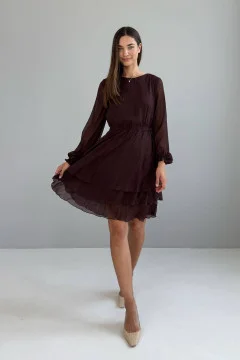Dress "Neria" brown