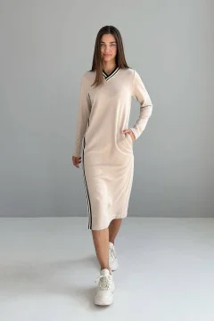 Dress "Carmine" beige