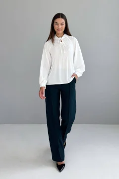 Blouse "Allende" milk color