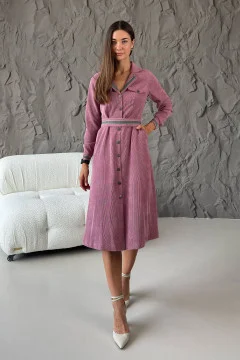 Платье «Кімі» пудрового цвета