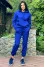 Electric blue Bristol suit