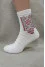Embroidered men's socks