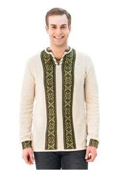 Knitted embroidery "Maryan"