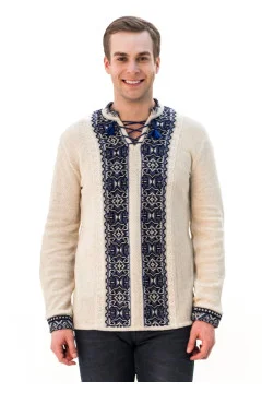 Knitted embroidery "Ruslan"