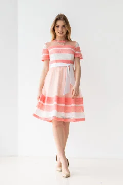 Powder-colored Gabriel dress