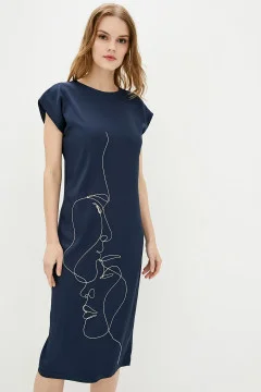 Blue dress 