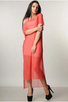 Red Kimoy Stripes costume